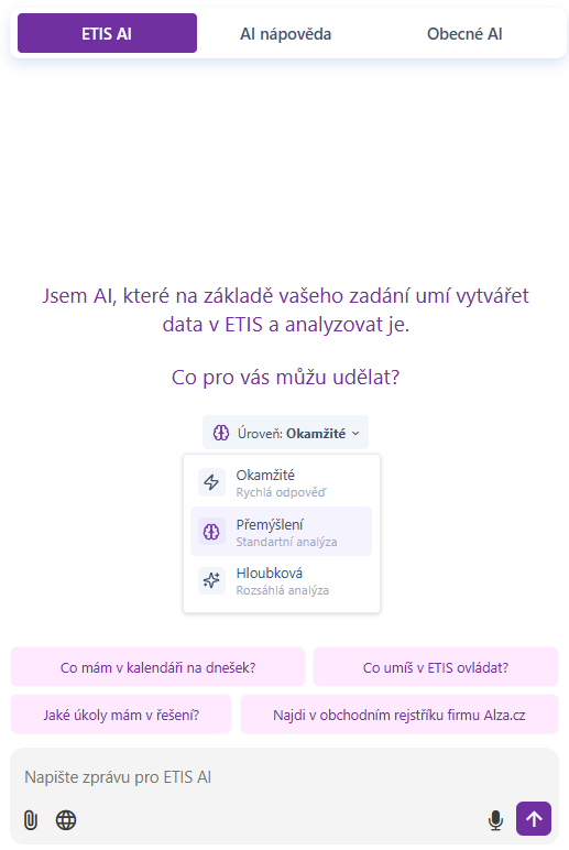 ETIS AI – nové úrovně přemýšlení